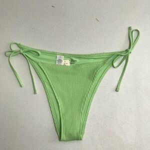 Aerie Rib Cheekiest Tie Bikini Bottom